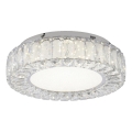 JUST LIGHT. 15221-17 - LED-plafondlamp KULUNKA LED/32W/230V Ø 37 cm glanzend chroom