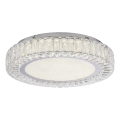 JUST LIGHT. 15222-17 - LED-plafondlamp KULUNKA LED/46W/230V Ø 50 cm glanzend chroom