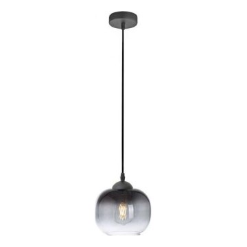 JUST LIGHT. 15420-18 - Hanglamp aan een koord ZEA 1xE27/25W/230V zwart