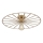 JUST LIGHT. 15636-60 - Plafondlamp SPIKE 1xE27/40W/230V diameter 50 cm messing