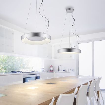 JUST LIGHT. 17075-21 - Dimbare LED hanglamp aan een koord KETO ANIKA LED/26,5W/230V 2700-5000K + afstandsbediening