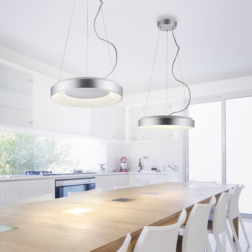 JUST LIGHT. 17075-21 - Dimbare LED hanglamp aan een koord KETO ANIKA LED/26,5W/230V 2700-5000K + afstandsbediening