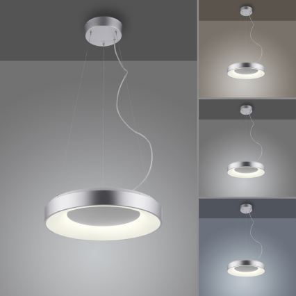 JUST LIGHT. 17075-21 - Dimbare LED hanglamp aan een koord KETO ANIKA LED/26,5W/230V 2700-5000K + afstandsbediening
