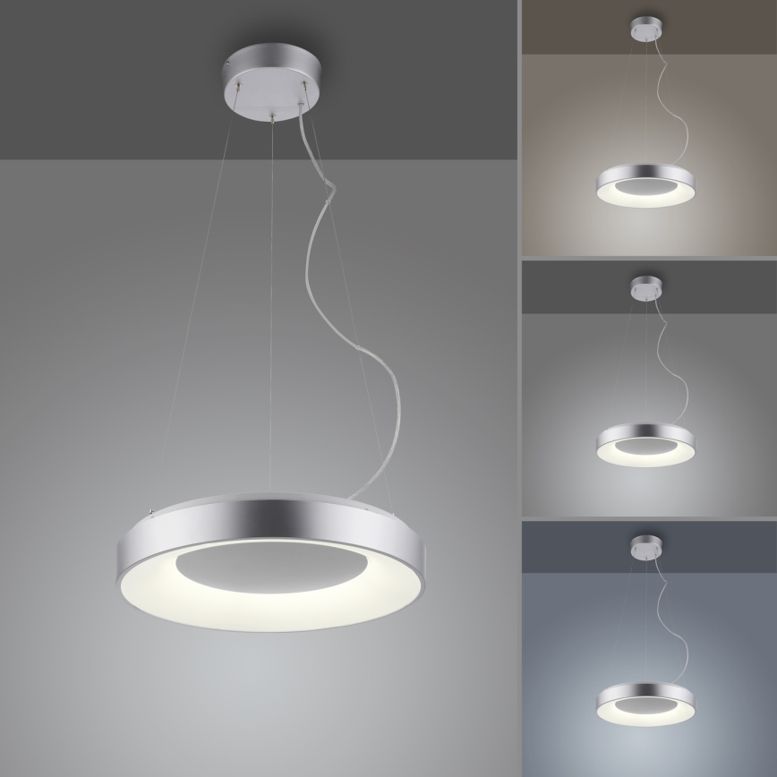JUST LIGHT. 17075-21 - Dimbare LED hanglamp aan een koord KETO ANIKA LED/26,5W/230V 2700-5000K + afstandsbediening
