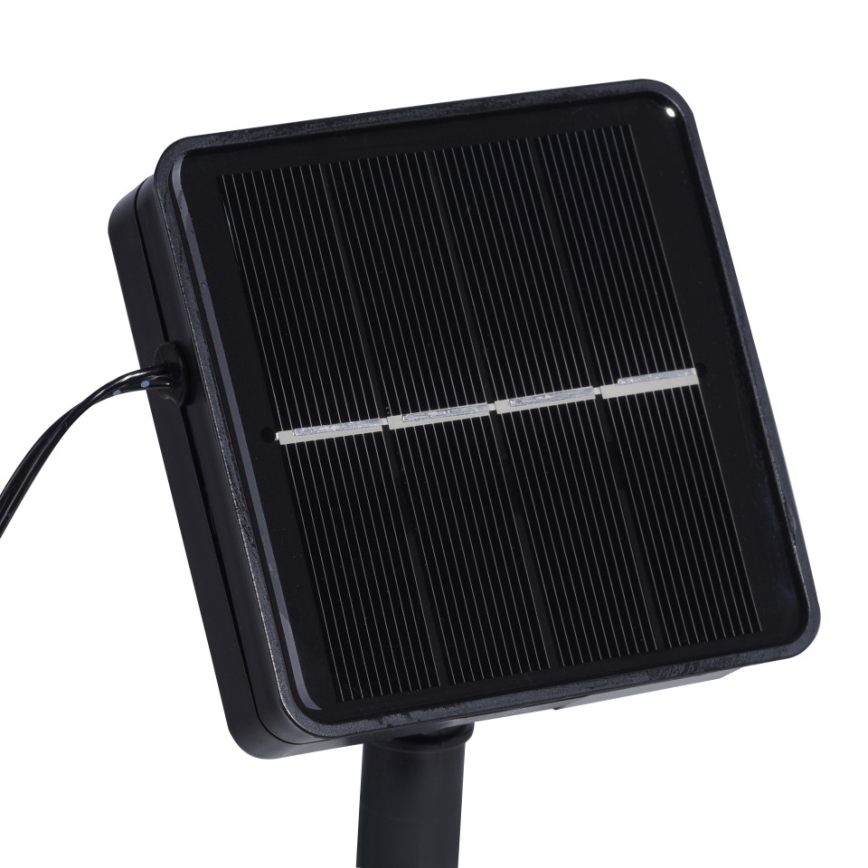 JUST LIGHT. 19971-18 - LED RGB-zonnestrip TEANIA LED/3,7V 5 m 1200 mAh IP44 zwart