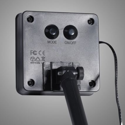 JUST LIGHT. 19971-18 - LED RGB-zonnestrip TEANIA LED/3,7V 5 m 1200 mAh IP44 zwart