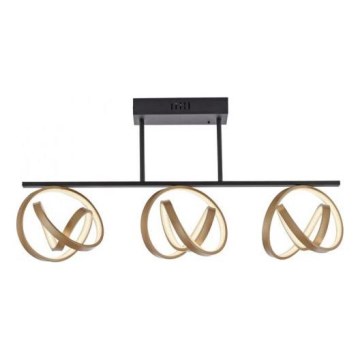JUST LIGHT. 6245-18 - Dimbare LED bevestigde hanglamp LOOP 3xLED/11W/230V 2700-5000K + afstandsbediening
