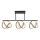 JUST LIGHT. 6245-18 - Dimbare LED bevestigde hanglamp LOOP 3xLED/11W/230V 2700-5000K + afstandsbediening
