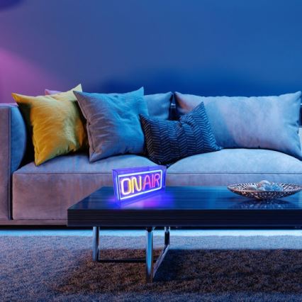 JUST LIGHT. 85013-70 - LED Neon tafel decoratie NEON LED/4W/5V On Air