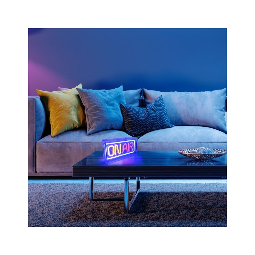 JUST LIGHT. 85013-70 - LED Neon tafel decoratie NEON LED/4W/5V On Air