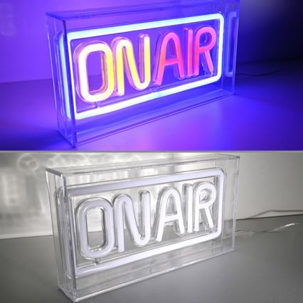 JUST LIGHT. 85013-70 - LED Neon tafel decoratie NEON LED/4W/5V On Air