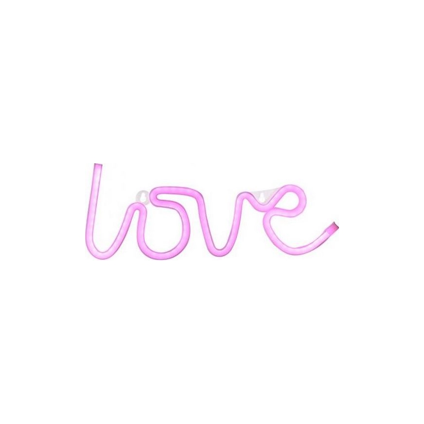 JUST LIGHT. 85021-87 - LED Neon-wanddecoratie NEON LED/6,5W/5V Love
