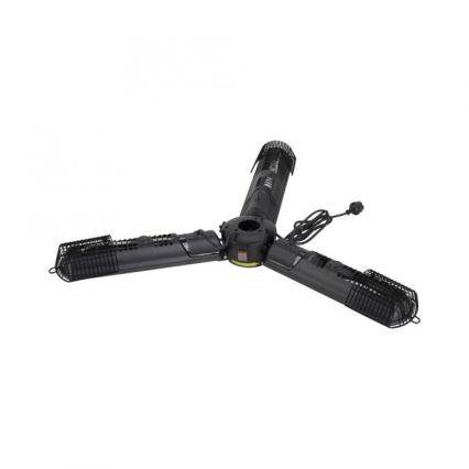 JUST LIGHT. 99513-18 - Verwarmingselement voor buiten GLOW 3x650W/1300W/2000W/230V IP34