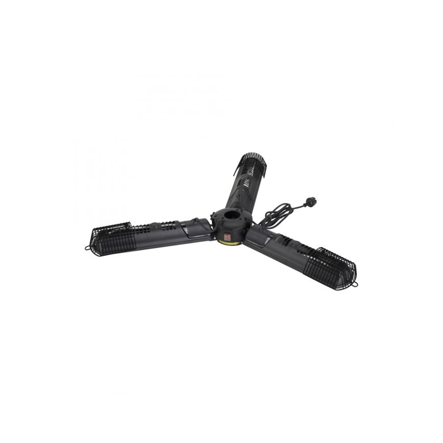 JUST LIGHT. 99513-18 - Verwarmingselement voor buiten GLOW 3x650W/1300W/2000W/230V IP34