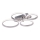 JUST LIGHT. L16271-55 - LED RGBW Dimbare plafondlamp JOHANNA LOLASMART LED/24W/230V 2700-5000K + afstandsbediening