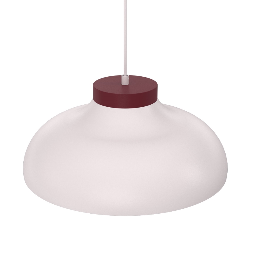 Kabelhanglamp BASCA 1xE27/15W/230V crème/bordeaux