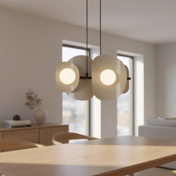 Kabelhanglamp ELEMENTI 4xG9/8W/230V beige