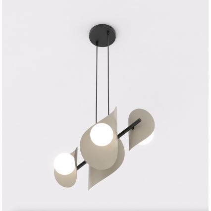 Kabelhanglamp ELEMENTI 4xG9/8W/230V beige