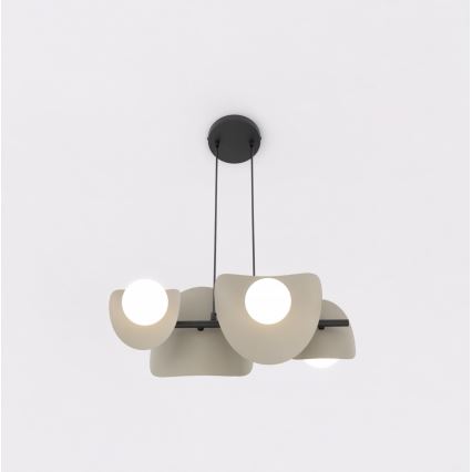 Kabelhanglamp ELEMENTI 4xG9/8W/230V beige