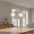 Kabelhanglamp ELEMENTI 4xG9/8W/230V wit