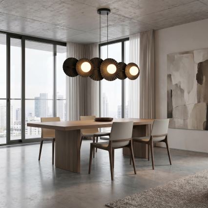 Kabelhanglamp UMBRA 6xG9/8W/230V zwart