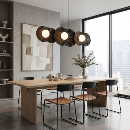 Kabelhanglamp UMBRA 6xG9/8W/230V zwart