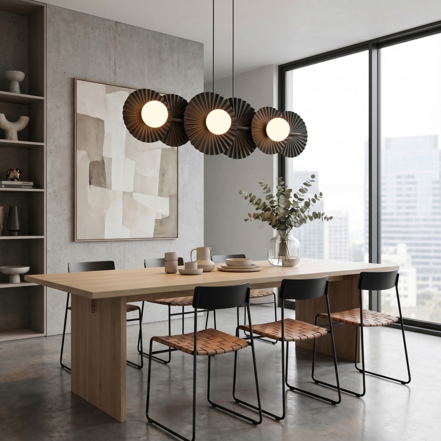 Kabelhanglamp UMBRA 6xG9/8W/230V zwart