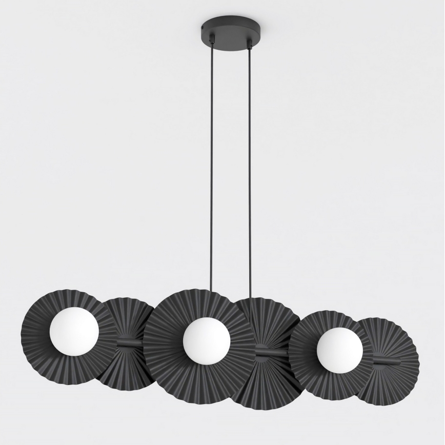 Kabelhanglamp UMBRA 6xG9/8W/230V zwart