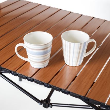Kampeertafel met rolblad 54x93 cm