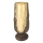 Kandelaar 25x11 cm goud/bruin