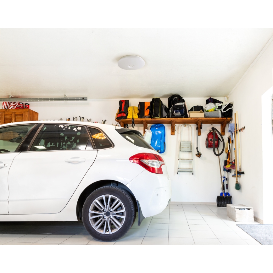 LED-plafondlamp met bewegings- en schemersensor FOGLER LED/17W/230V Ø 33 cm