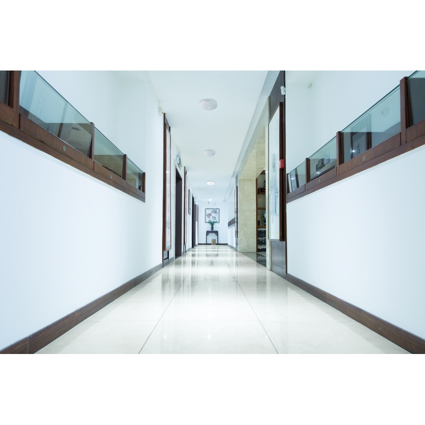 LED-plafondlamp met bewegings- en schemersensor FOGLER LED/24W/230V Ø 38 cm