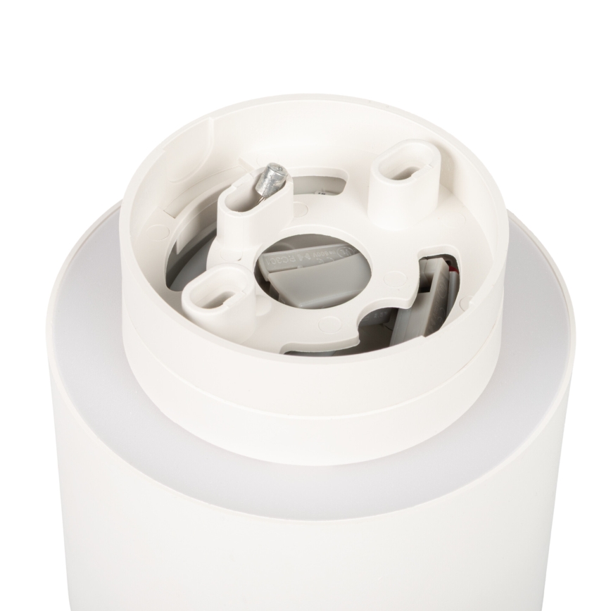 LED-inbouwspot SONOR LED/6W/230V 3000/4000/5700K + LED/1,5W 2200K Ø 9 cm wit