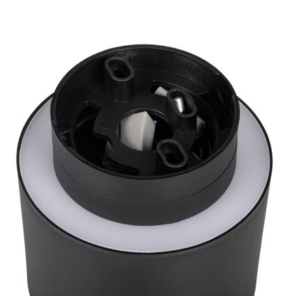 LED-spot SONOR LED/6W/230V 3000/4000/5700K + LED/1,5W 2200K Ø 9 cm zwart