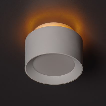 LED-spotlamp SONOR LED/12W/230V 3000/4000/5700K + LED/1,5W 2200K Ø 14 cm wit
