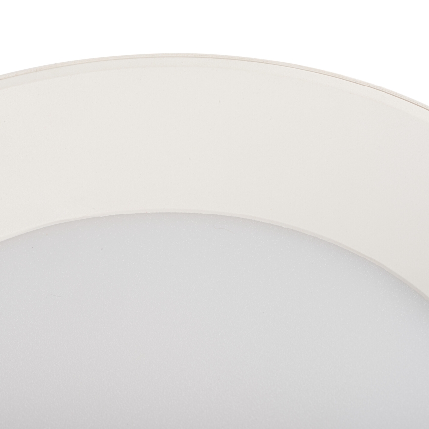 LED-spotlamp SONOR LED/12W/230V 3000/4000/5700K + LED/1,5W 2200K Ø 14 cm wit