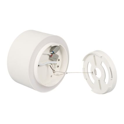 LED-spotlamp SONOR LED/12W/230V 3000/4000/5700K + LED/1,5W 2200K Ø 14 cm wit