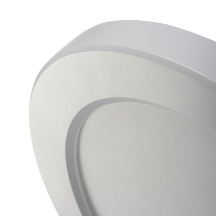 LED Plafond/Hangende plafondverlichting met bewegingssensor 2in1 ERGA LED/17W/230V 3000/4000/6500K wit