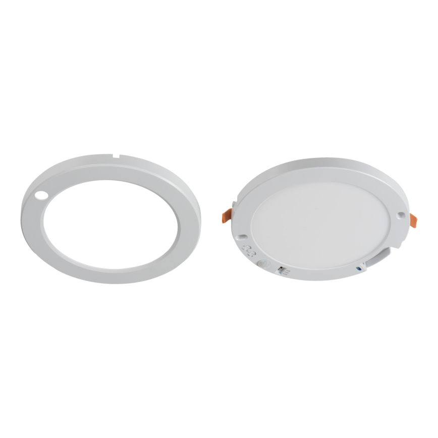 LED Plafond/Hangende plafondverlichting met bewegingssensor 2in1 ERGA LED/17W/230V 3000/4000/6500K wit