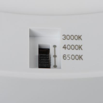LED Plafond/Hangende plafondverlichting met bewegingssensor 2in1 ERGA LED/17W/230V 3000/4000/6500K wit