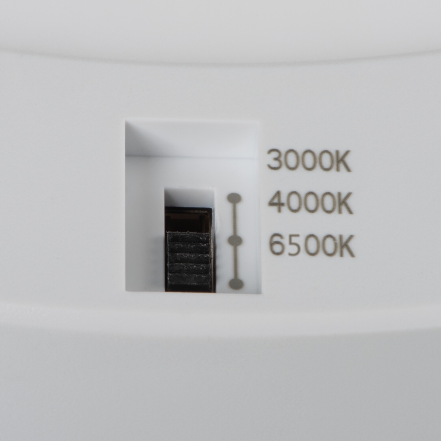 LED Plafond/Hangende plafondverlichting met bewegingssensor 2in1 ERGA LED/17W/230V 3000/4000/6500K wit