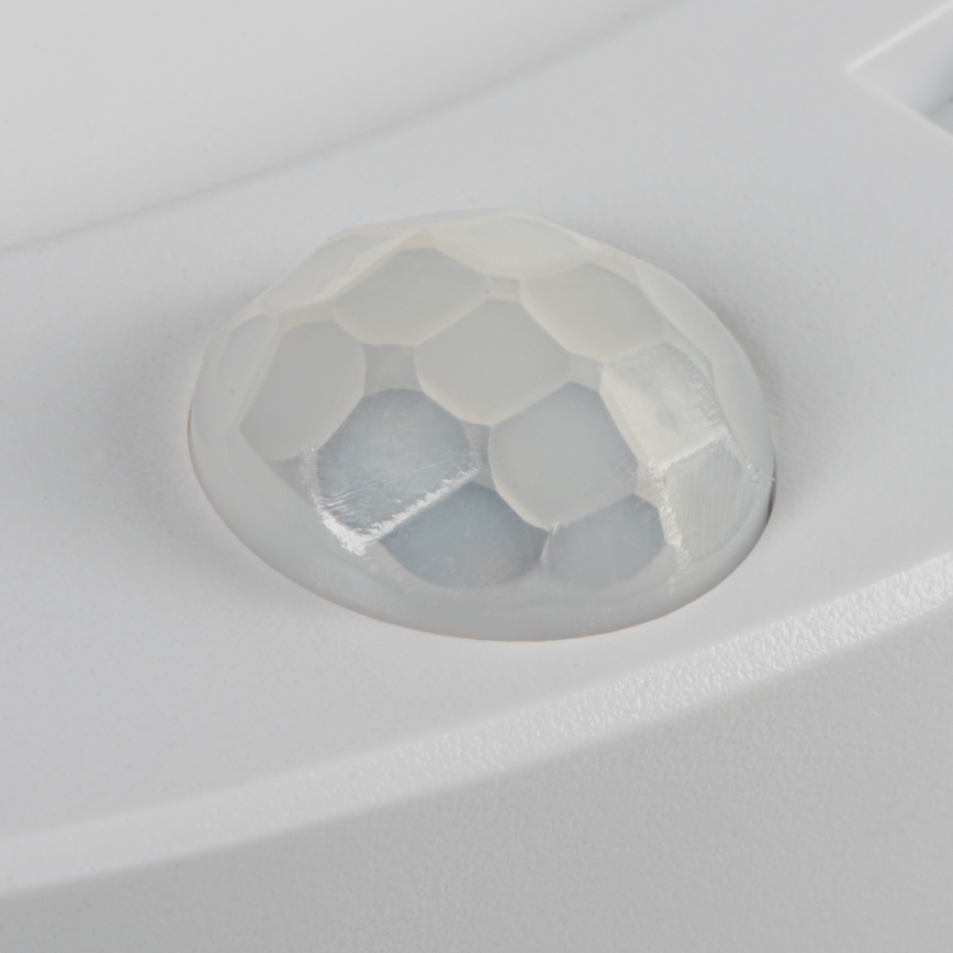 LED Plafond/Hangende plafondverlichting met bewegingssensor 2in1 ERGA LED/17W/230V 3000/4000/6500K wit