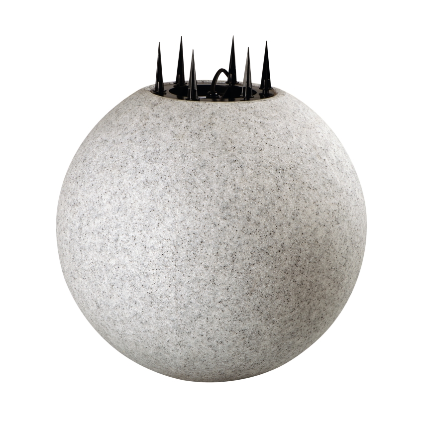 Buitenlamp STONO 1xE27/25W/230V Ø 30 cm IP65