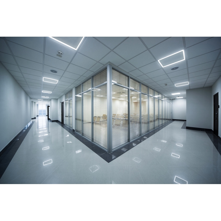 LED Inbouw frame AVAR LED/40W/230V 4000K 59x59 cm