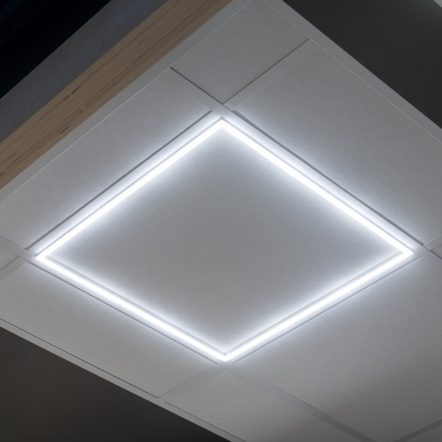LED Inbouw frame AVAR LED/32W/230V 3000/4000/6500K 59x59 cm