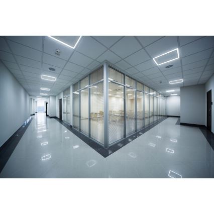 LED-inbouwframe AVAR voor systeemplafond, 32W/230V, 4000K, 59x59 cm