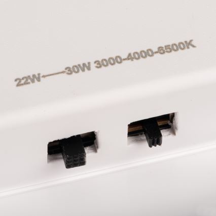 LED plafondlamp met bewegings- en schemersensor VARSO LED/22/30W/230V 3000/4000/6500K Ø 33 cm IP54