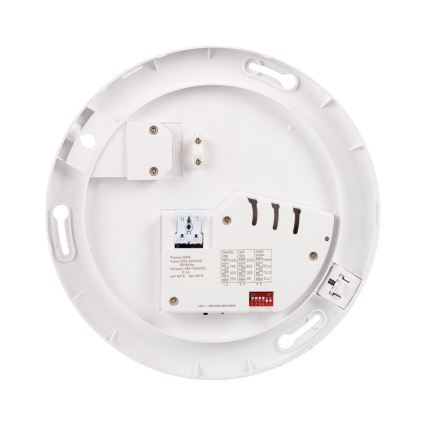 LED plafondlamp met bewegings- en schemersensor VARSO LED/22/30W/230V 3000/4000/6500K Ø 33 cm IP54
