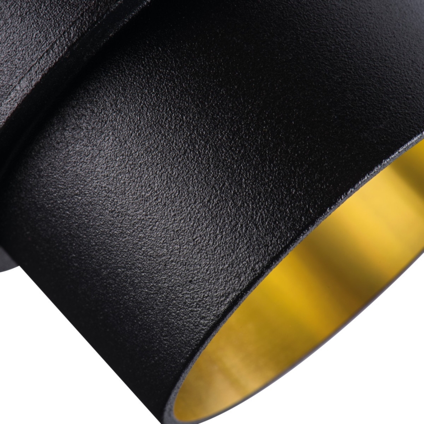 Inbouwspot SPAG GU10/35W zwart/goud