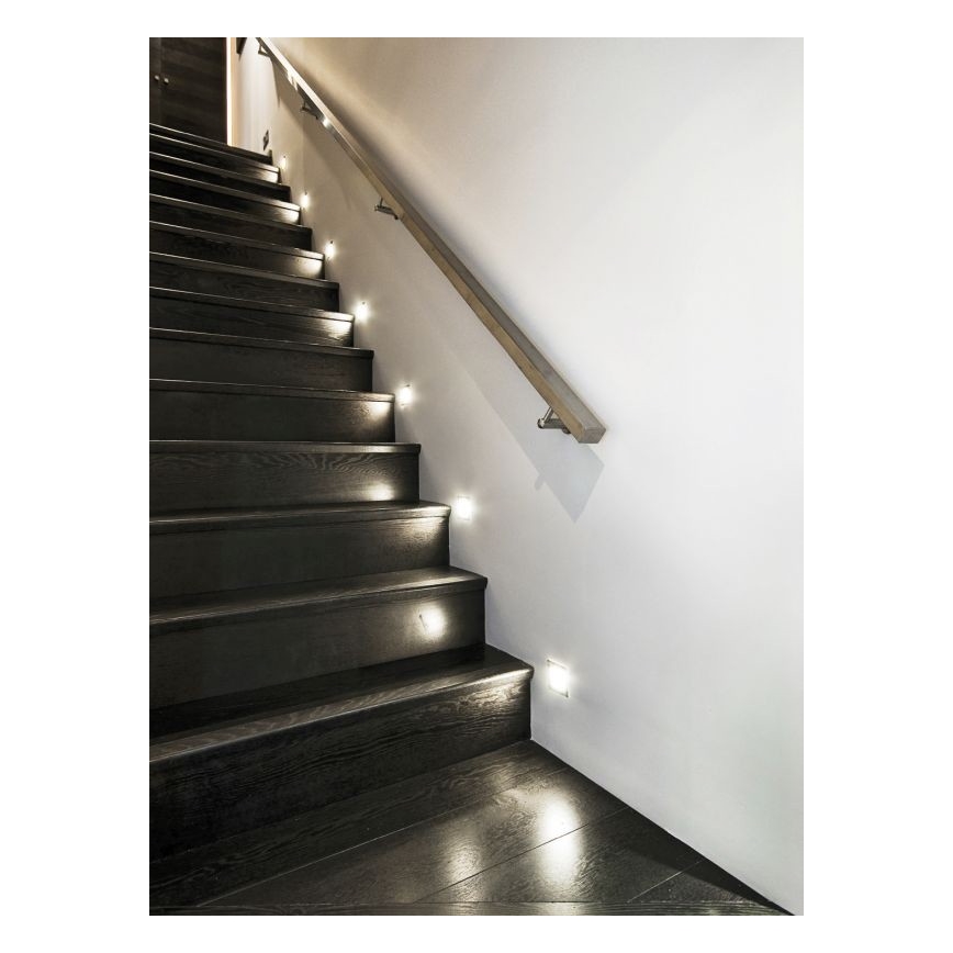 LED Trapverlichting met sensor LED/0,8W/12V 3000K